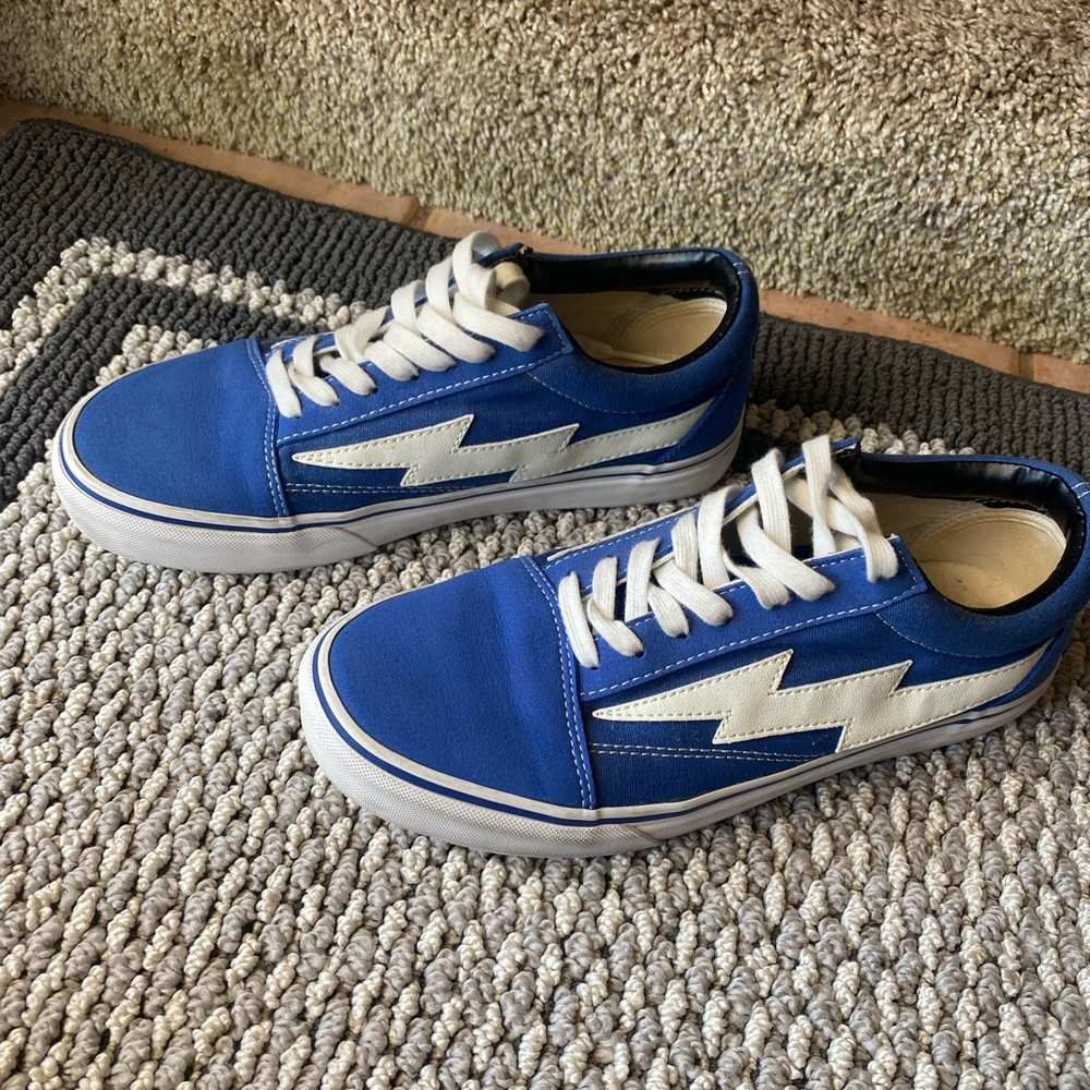 Revenge X storm Blue/White sneakers in men’s size 7/youth 7